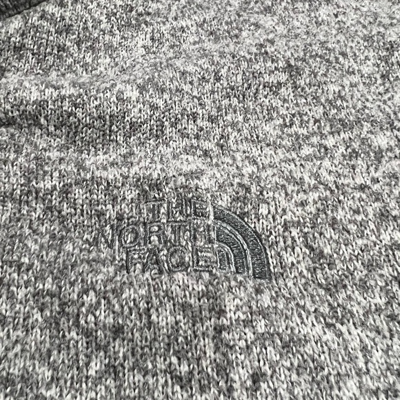 The North Face Gray 1/4 Zip Up Fleece Coat Outwear Coat Jacket Men's XL - Picture 7 of 10